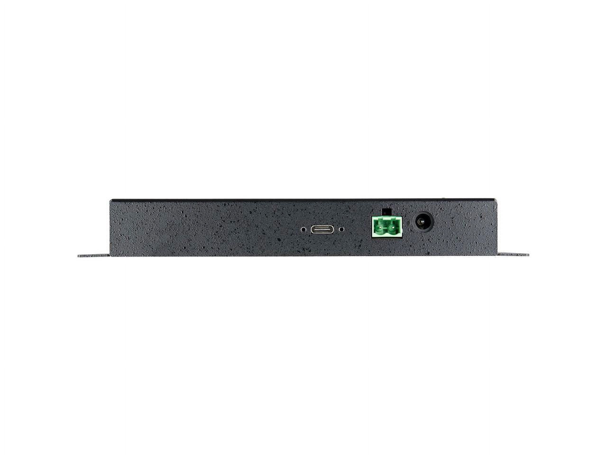StarTech 4 Port 10Gbps Metal Industrial USB C Hub HB31C3A1CME