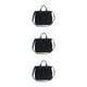 thumbnail image 2 of Jumpingount Bolso de hombro de lona multifuncional resistente y duradero de tela para cada ocasión Bolso de lona negro Type1 NO1, 2 of 6