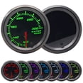 thumbnail image 2 of Yeacher Gauge Meter Kit 52mm Diameter Smoked Lens GlowShift Tinted 7 Color LED Water, 2 of 8