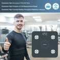 thumbnail image 2 of Báscula digital de baño Homebuds para medir peso y grasa corporal, pesaje profesional desde 2001, monitor de composición corporal para IMC, grasa, agua y músculo con app, 181 kg, azul, 2 of 5