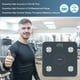 thumbnail image 2 of Báscula digital de baño Homebuds para medir peso y grasa corporal, pesaje profesional desde 2001, monitor de composición corporal para IMC, grasa, agua y músculo con app, 181 kg, azul, 2 of 5