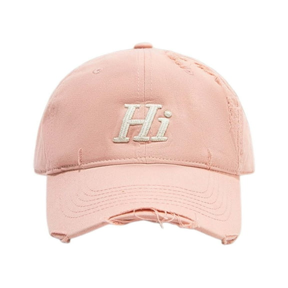 Womens Baseball Hat Ponytail Cap for Golf and Outdoor Use Adjustable Oversized Baseball Cap With Extended Brim Deep Bill Hat For Women Fashionable Sun Hat