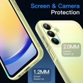 thumbnail image 6 of JETech Matte Case for Samsung Galaxy A25 5G 6.5-Inch with Upgraded Camera Protection, Translucent Frosted Matte Back Shockproof Protective Phone Cover (Lime), 6 of 6