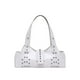 thumbnail image 1 of Bolso Embrague La Parte Superior Del Hombro Pu Cuero para Mujeres Rivet Punk Hobo Por Compra Viajes, 1 of 9