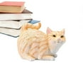 thumbnail image 2 of Cat Butt Tissue Holder - Tabby Cat Square Tissue Box Cover- Cute Bathroom Accessories A, 2 of 5