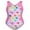Pink, variant on Charmo Color Blocked Swimwear for Girls Athletic One Piece Practice Swimsuits Racerback Competition Bathing Suits, Size 8-16