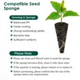 thumbnail image 4 of PACETAP 80 Pack Grow Sponges, Replacement Root Growth Sponges Seed Starter Pods Compatible with Aer, 4 of 7