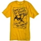thumbnail image 1 of Ecko Unltd. Camiseta gráfica The Horns para hombre, amarilla, pequeña, 1 of 1