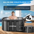 thumbnail image 3 of Ice Bath Chiller & Cold Plunge Tub Kit, 1/3HP Cold Plunge Chiller with Built-in Pump & Filter, Upgraded XXL 148Gal Ice Pod, Cold Plunge Tub with Water Chiller for Cold Therapy Recovery, 3 of 9