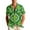 01 Green 8, variant on Awdenio Men T Shirts St Patricks Day Shirts Clover St Pattys Day Funny Hat Dwarf Green Printed Short Sleeve Button Down Shirt
