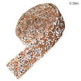 thumbnail image 6 of BrowQuartz Bling Stickers Glitter Rhinestone Chain Resin Crystal Decoration Applique Craft Fix Decor Beads Hot Melt Adhesive Drill Strip Champagne 1 Code 1cmWidth, 6 of 6