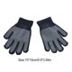 thumbnail image 4 of Qarigey 1 par de guantes para niños pequeños, accesorio de ropa de Color sólido para exteriores, cubierta de calentamiento de dedos deportivos para guantes y mitones El color cian Qarigey AP009863-02, 4 of 6