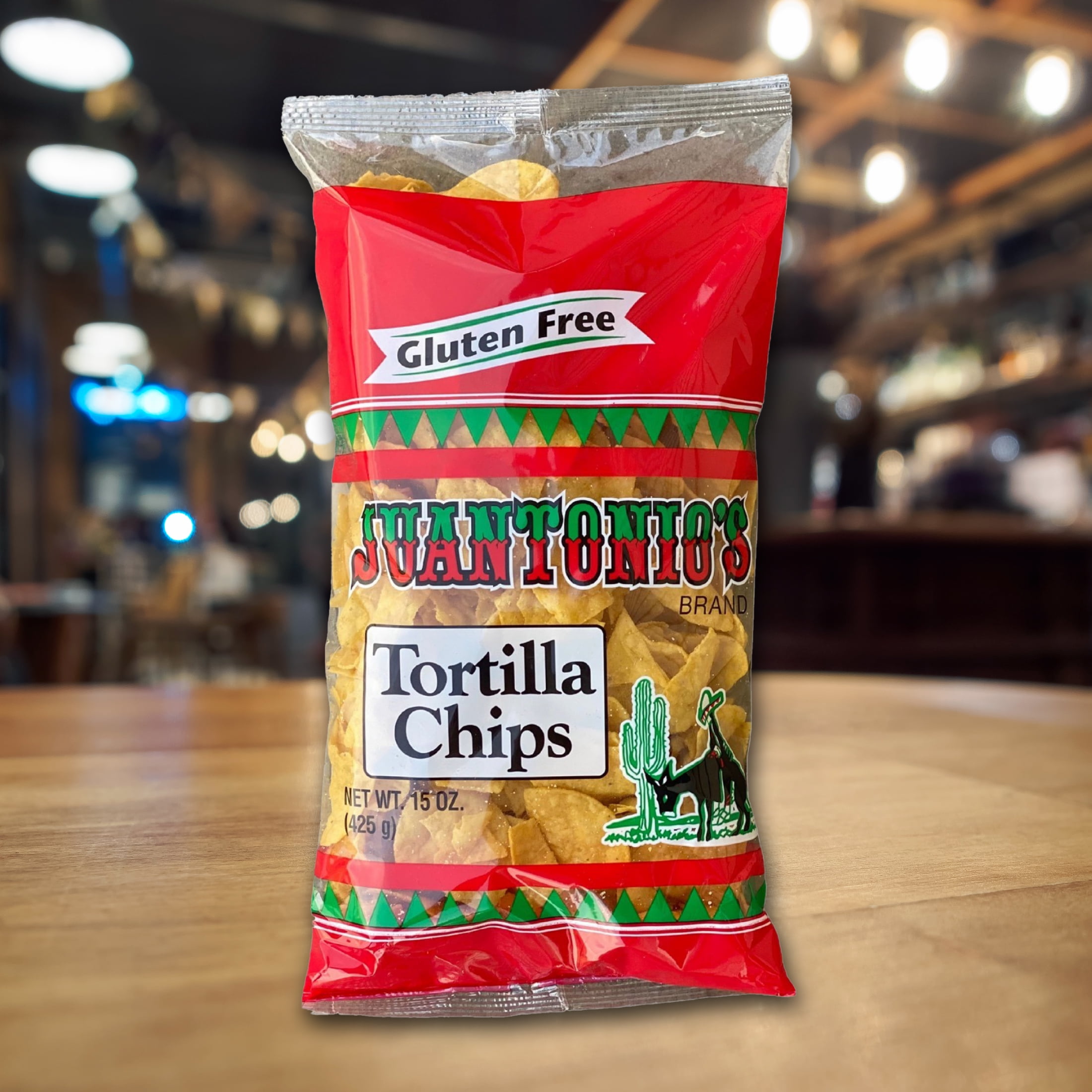(3 pack) Juantonio's Tortilla Chips, Gluten-Free, 15 oz Bag