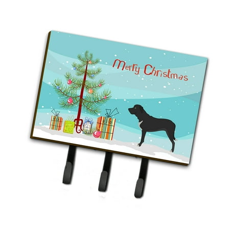 

Carolines Treasures BB8490TH68 Broholmer Danish Mastiff Christmas Leash or Key Holder Triple multicolor