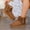 Brown, variant on Women Knit Cuff Ankle Snow Boots, Faux Suede Warm Fuzzy Lined Winter Booties with Metal Buckle, Slip On Non-Slip Platform Casual Shoes Brown 5(36)