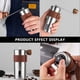 thumbnail image 4 of Grinder, Manual Coffee, Portable Stainless Steel Handheld Grinder, Small Travel Size, Easy to Use, Foldable Design, Metal Frame, For Camping, Office or Home, Durable Construction, for, 4 of 9