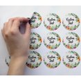 thumbnail image 2 of Darling Souvenir MADE WITH LOVE FloralTheme - 2" CustomStickersPremium 80 Self-AdhesiveRoundLabels- Personalized Wedding Party FavorStickers/RoundEnvelope Seal, 2 of 6