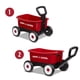 thumbnail image 3 of Wagon Radio Flyer My 1st Wagon con osito de peluche rojo, 3 of 9
