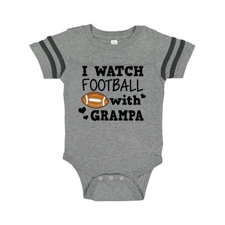 

Inktastic I Watch Football with My Grampa Gift Baby Boy Bodysuit