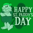 thumbnail image 2 of Boy's The Flintstones Barney Happy St. Paddy's Day  Graphic Tee Kelly Green Small, 2 of 4