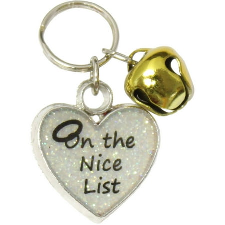Gloria Duchin On the Nice List Pet Collar Tag