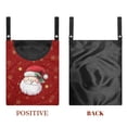 thumbnail image 7 of SEANATIVE Christmas Santa Clothes Pin Bag Clothespin Bag Holder Clothespin Holder Soft Clothes Pin Hanging Bag Clothespin Bag for Clothesline Outdoor Outside, Xmas Gifts, 7 of 7