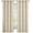 Beige, variant on Sheetsnthings Abstract Bali 54-Inch Wide x 108-Inch Long Panel, Set of 2 Jacquard Thermal Insulated Blackout Curtains, White