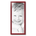 thumbnail image 2 of ArtToFrames 11x26 inch Red Picture Frame, Red Wood Poster Frame (4155), 2 of 8