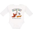 thumbnail image 3 of Inktastic Laissez les bon temps rouler Mardi Gras Partying Seafood Boys or Girls Long Sleeve Baby Bodysuit, 3 of 5