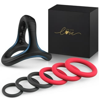 Silicone Penis Rings Set with 7 Different Sizes Cock Rings for Erection  Enhancing, Long Lasting Stronger Men Sex Toy, Strechy Adult Sex Toys for  Men