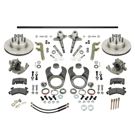 Ford Front 48 Axle Steering/Brake Kit  5 x 4.5 Traditional Steer Plain