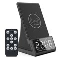 thumbnail image 1 of Réveil Radio BT 10W à Recharge Sans Fil Haut-Parleur Affichage LED Stéréo Qualité Sound Double Réveil avec Fonction Répétition, 1 of 8