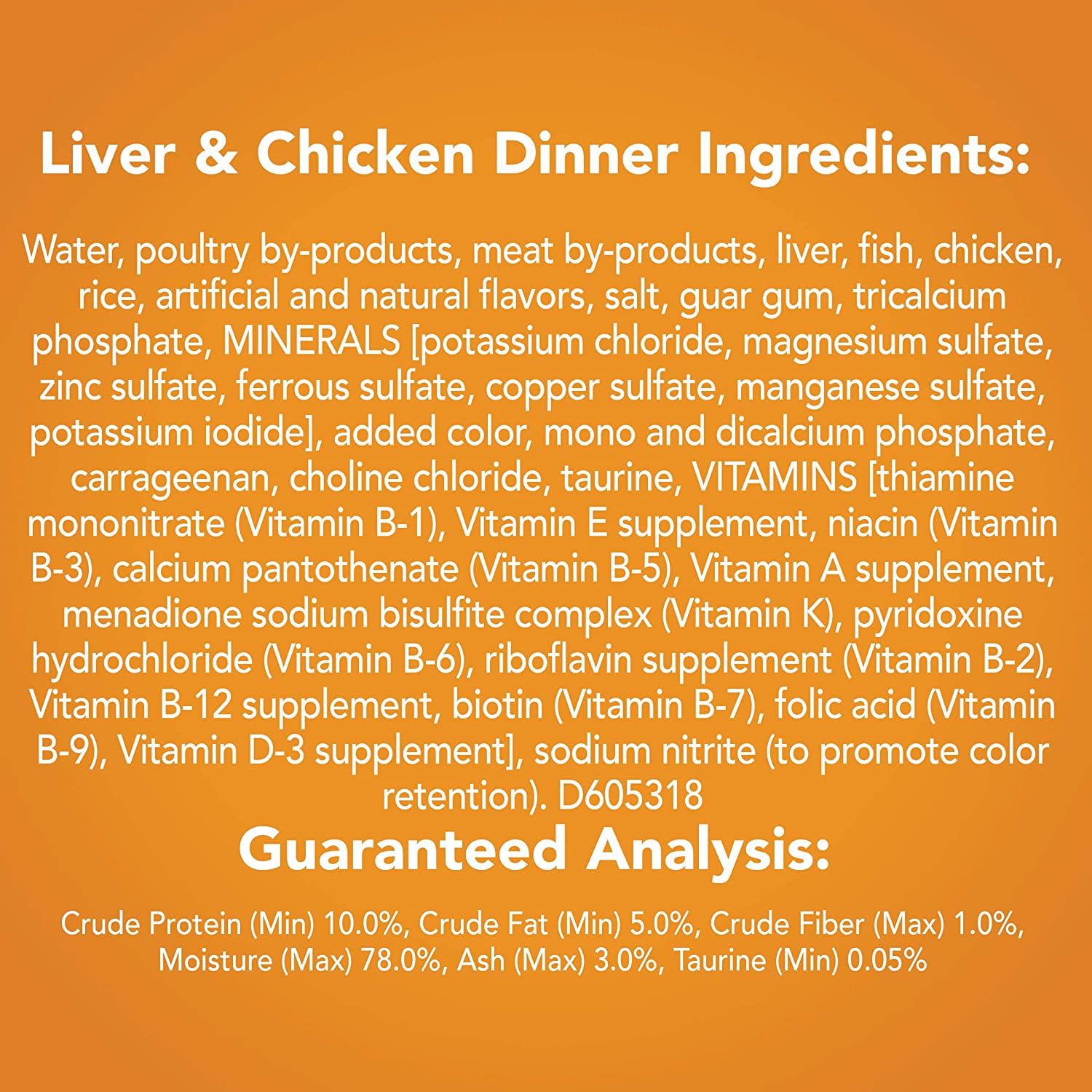Purina Friskies Wet Cat Food, Liver & Chicken Dinner Pate, 100% Complete & Balanced Nutrition for Cats, Canned Wet Cat Food, 5.5-Ounce Can (Pack of 12)