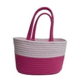 thumbnail image 2 of Latrodar Desktop Storage Basket Woven Storage Basket Cotton Thread Storage Basket Red Novelty, 2 of 5