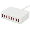 thumbnail image 2 of Portable USB Desktop Smart Charging Station, Long Service Life Easy To Use Multi USB Device Power Adapter  For Traveling For Office For Outdoor EU Plug 100-240V,US Plug 100-240V,UK, 2 of 8
