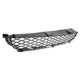 thumbnail image 4 of For BMW X5 2004 2005 2006 Bumper Cover Grille Passenger Side | Front | Upper | Black | Made Of Plastic | Replacement For BM1039139 | 51117116398, 4 of 5