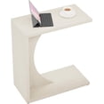 thumbnail image 6 of Christmas C Shaped C Table For Sofa & Couch, Multipurpose Small Space Side Table Sturdy MDF End Table For Living Room, Bedroom, Beige, 6 of 8