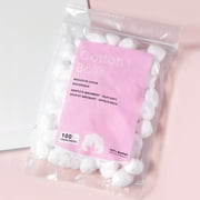 100ct Cotton Balls, Pure Cotton Balls, Absorbent - Soft,Multipurpose Cotton Balls for Makeup Removal (0.3g/ball)
