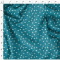 thumbnail image 4 of Soimoi Blue polyester Crepe Fabric Check & Floral Printed Craft Fabric by The Yard 52 Inch Wide, 4 of 6