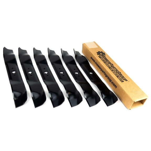 (6) Mower Blades Fit MTD 38" CLT38G, 13A277KF897, 742-0610, 742-0610A, 942-0610A