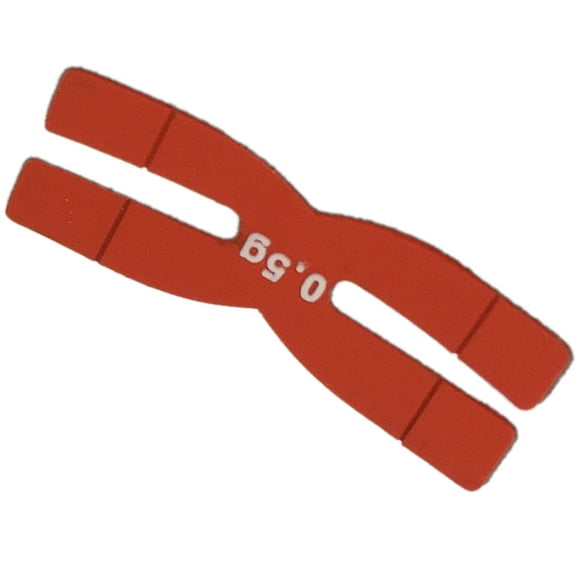 Necvior 3 Pcs Badminton Racket Weight H Shape Silicone Badminton Racquet Weighted Tapes