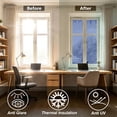 thumbnail image 6 of One Way Privacy Window Film, Reflective Mirror Glass Tint, Heat Control and Sun Blocking Cling for Sliding Doors, Home, Bedroom, Living Room and Office, 6 of 7