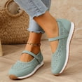thumbnail image 6 of Orthopedic Shoes for Women Wide Width, Womens Orthopedic Shoes, Confort Mary Jane Flats Orthopedic Shoes Women's,Breathable Slip-On Light Weight Comfort Orthotic Casual Walking Shoes, Light Green 9.5, 6 of 9