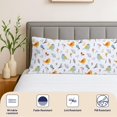 thumbnail image 3 of Dee's Collection 1 Piece Body Pillowcase 100% Egyptian Cotton 600 TC Premium Bedding (Body Pillowcase 20"X72", Spring Bird), 3 of 3