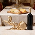 thumbnail image 6 of Tyidzon Wine Bottle Holder Wine Rack Tabletop Horse Statue Decor Home Kitchen Wine Cellar Decorative Storage Organizer, Horse Sculpture Horse Gifts for Girls Men Women, 6 of 7
