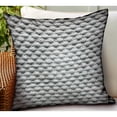 thumbnail image 2 of Plutus 24" x 24" Victorian Charm Dobby Luxury Outdoor Throw Pillow in Blue, 2 of 3