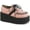 B. Pink Vegan Leather, variant on Women's Demonia Creeper 206 Creeper