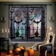 thumbnail image 3 of Ourwarm Halloween Party Black Lace Spiderweb Table Cloth 100cm Table Covers Window Hanging Horror Halloween Party Decoration, 3 of 4
