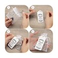 thumbnail image 5 of Juego de 24 abridores de botellas shaofei con forma de llave y 24 corchos de vino plata de ley, 5 of 5