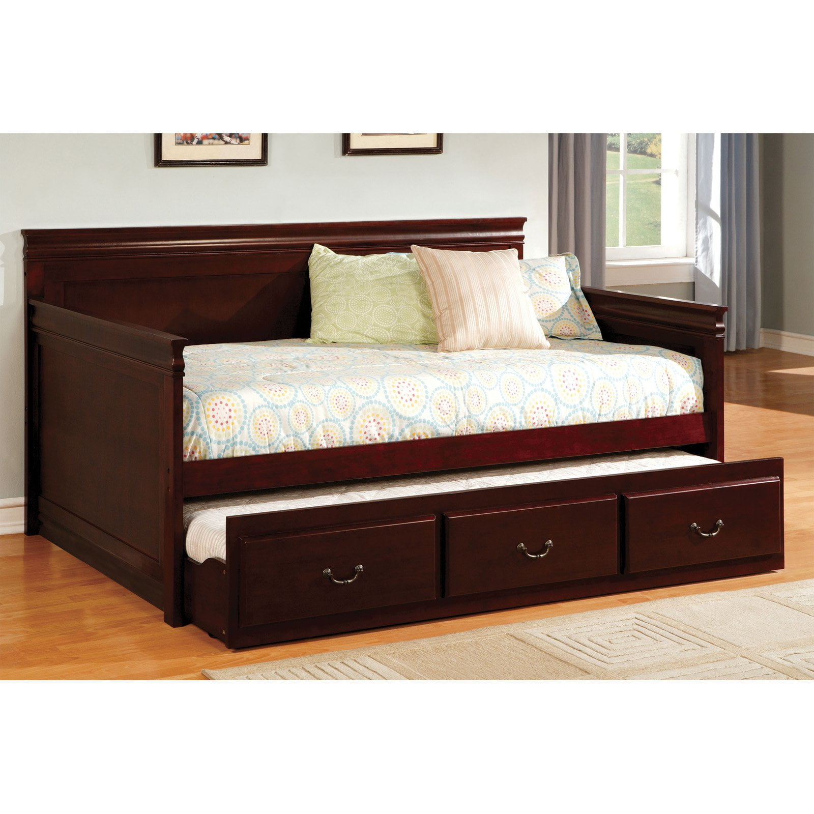 Furniture of America Everton English Daybed with Trundle